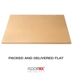 Floortex Polycarbonate Rectangular Chair Mat for Carpets up to 1/2
