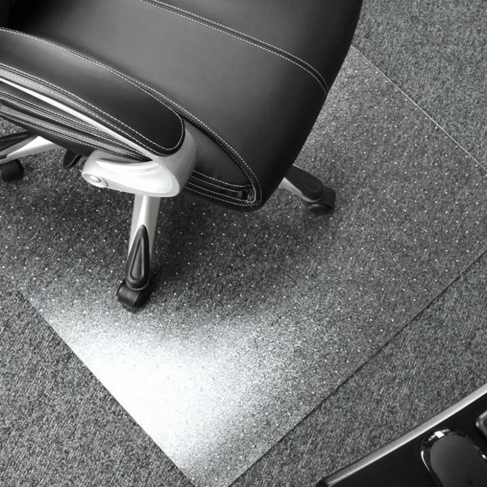 Floortex Polycarbonate Rectangular Chair Mat for Carpets up to 1/2" - 48" x 79"