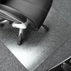 Floortex Polycarbonate Rectangular Chair Mat for Carpets up to 1/2" - 48" x 53"
