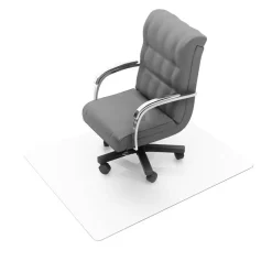 Floortex Polycarbonate Rectangular Chair Mat for Carpets up to 1/2