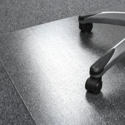 Floortex Ultimat Polycarbonate Rectangular Chair Mat For Carpets, 60