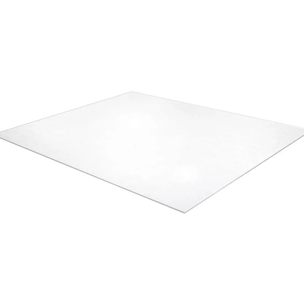 Floortex XXL Polycarbonate Rectangular Chair Mat for Hard Floors - 60" x 79"