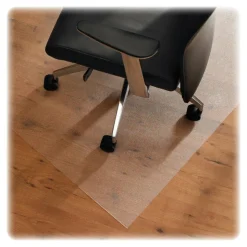 Floortex XXL Polycarbonate Rectangular Chair Mat for Hard Floors - 60