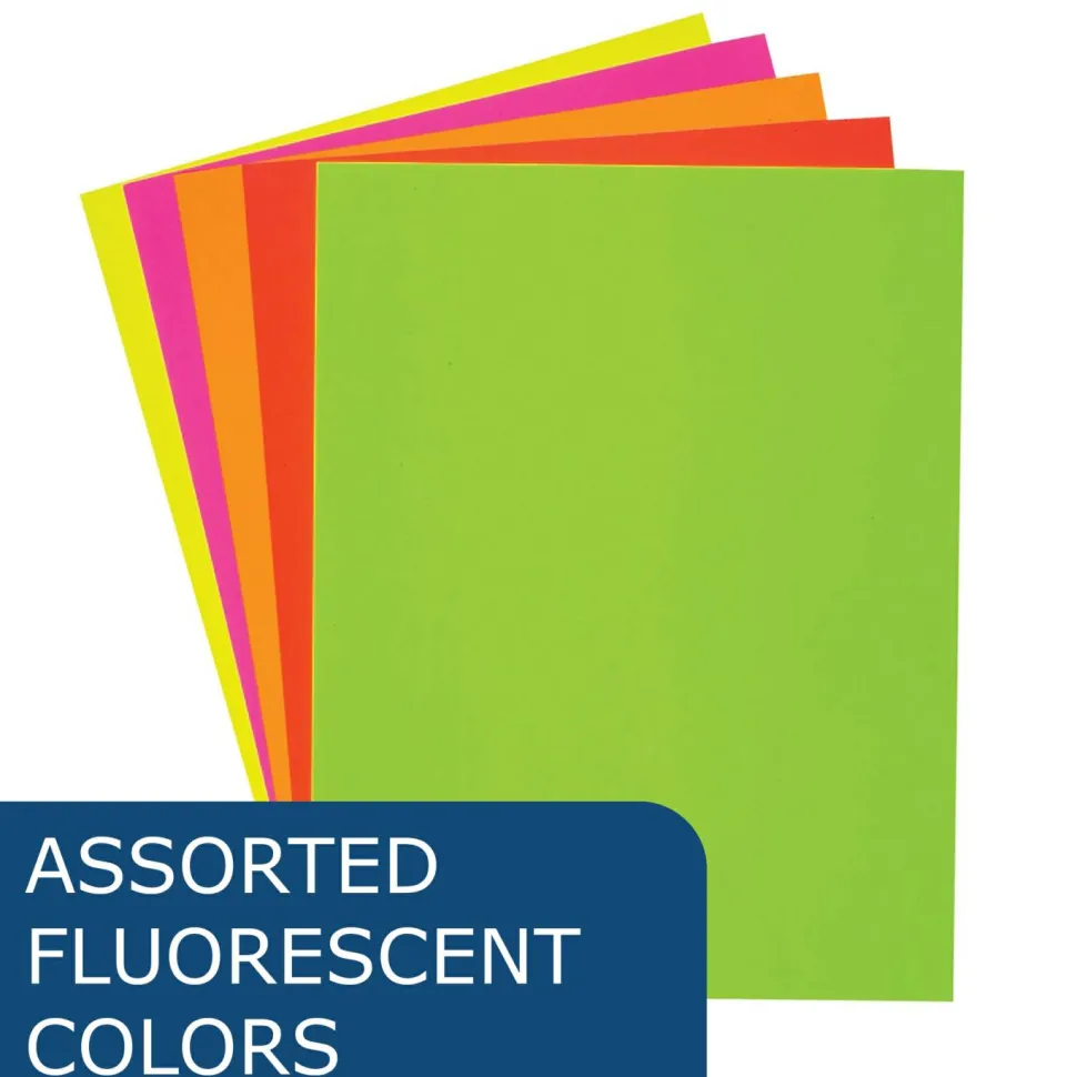 Fluorescent Poster Asstd 22"x28" 25/cs