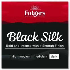 Folgers Filter Pack Black Silk Coffee