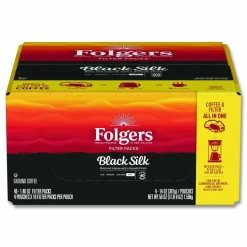 Folgers Filter Pack Black Silk Coffee