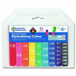 Fraction Tower Cubes: Equivalency Set