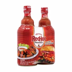 Frank's RedHot Original Hot Sauce, 25 oz Bottle, 2/Pack