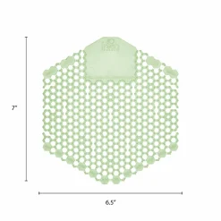 Fresh Products Wave 3D Urinal Deodorizer, Herbal Mint Scent, 58 g, 10/Box, 6 Boxes/Carton