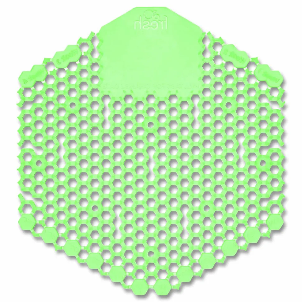 Fresh Products Wave 2.0 Urinal Deodorizer Screen, Cucumber Melon, Green, Box Of 10