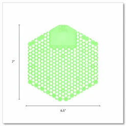 Fresh Products Wave 2.0 Urinal Deodorizer Screen, Cucumber Melon, Green, Box Of 10