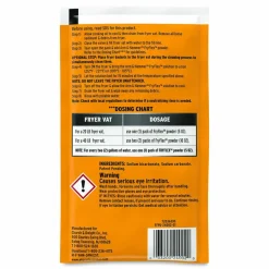 FRYFLEX Cleaner, 5 oz Packet, 36 Packs/Carton
