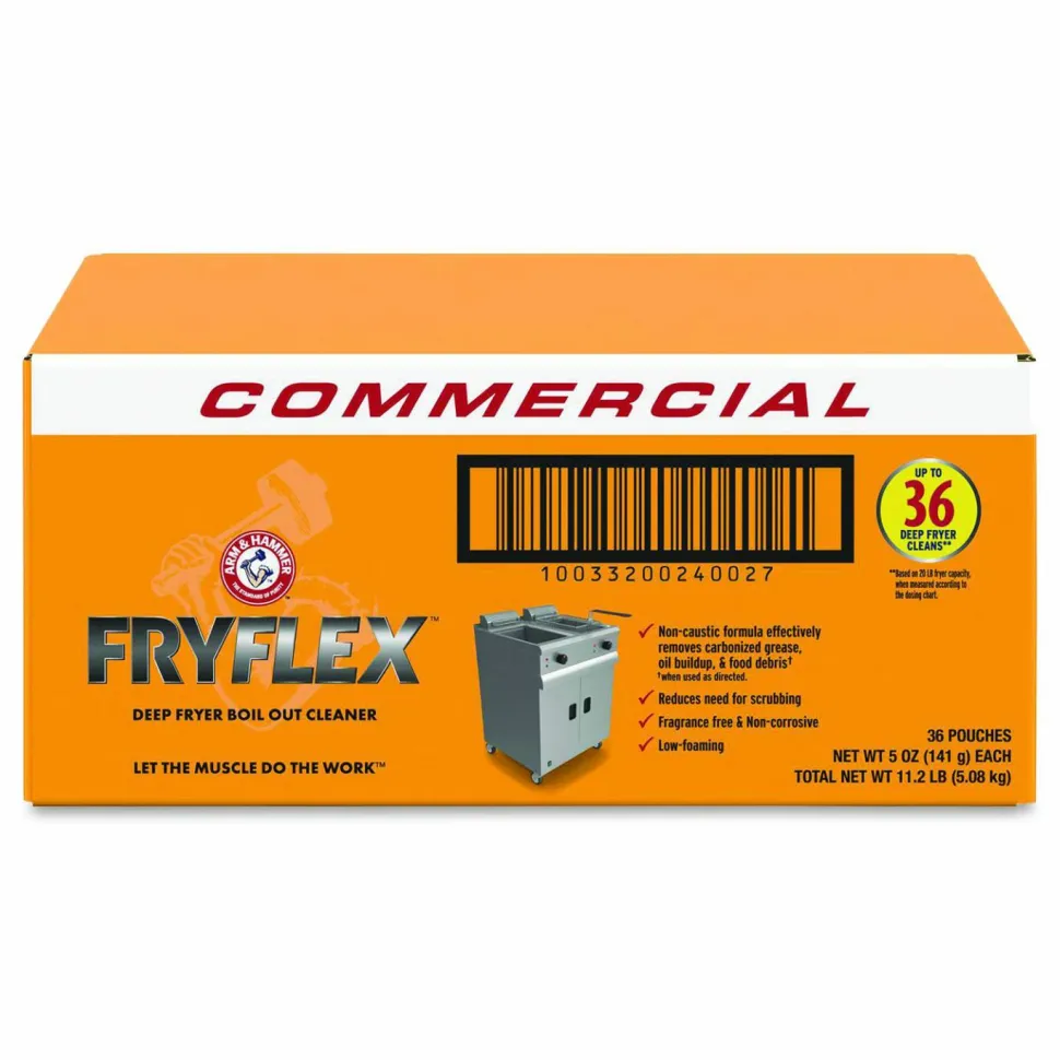 FRYFLEX Cleaner, 5 oz Packet, 36 Packs/Carton