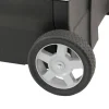 Fusion Mobile Folding Cargo Cart, 41"H x 21"W x 18 3/4"D, Black