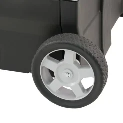 Fusion Mobile Folding Cargo Cart, 41"H x 21"W x 18 3/4"D, Black