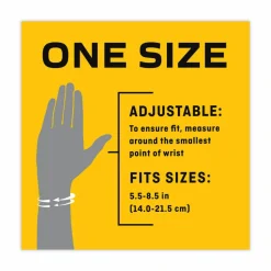 FUTURO Adjustable Reversible Splint Wrist Brace, Fits Wrists 5.5