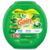 Gain Flings Detergent Pods, Gain Original Scent, 76 Pods/Tub, 4 Tubs/Carton