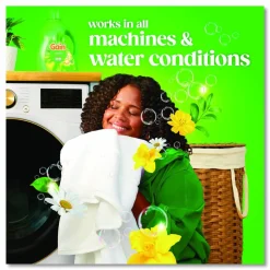 Gain Liquid Laundry Detergent, Gain Original Scent, 42 oz Bottle, 6/Carton