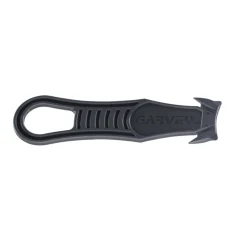 Garvey Klever Kutter Box Cutter Knives Safety Cutter, Plastic, 4" Length, Black Pack Of 5