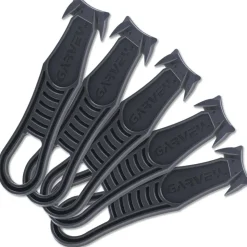 Garvey Klever Kutter Box Cutter Knives Safety Cutter, Plastic, 4" Length, Black Pack Of 5