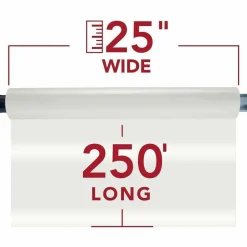 GBC EZLoad Nap II Educational Roll Film, 3 Mil, 25" x 250', Box Of 2