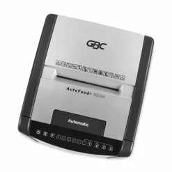 GBC AutoFeed+ 300M Micro-Cut Office Shredder, 300 Auto/8 Manual Sheet Capacity