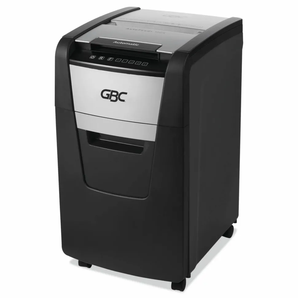 GBC AutoFeed+ 150X Micro-Cut Home Office Shredder, 150 Auto/8 Manual Sheet Capacity