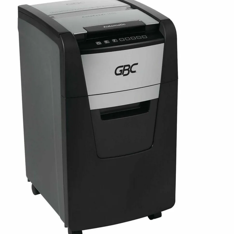 GBC AutoFeed+ 150X Micro-Cut Home Office Shredder, 150 Auto/8 Manual Sheet Capacity