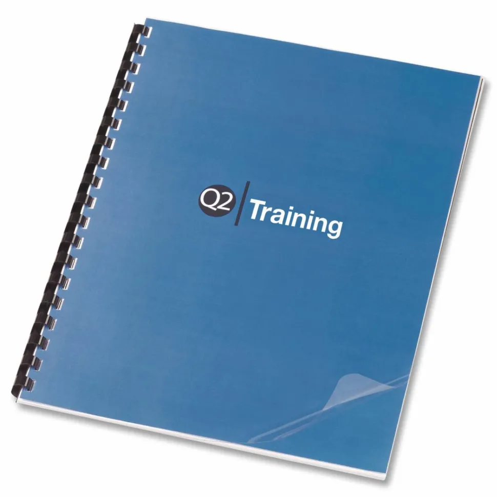 GBC ClearView Standard Presentation Covers, 8 3/4" x 11 1/4", Clear, Box Of 100