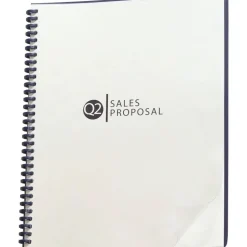 GBC ClearView Standard Presentation Covers, 8 3/4" x 11 1/4", Clear, Box Of 100