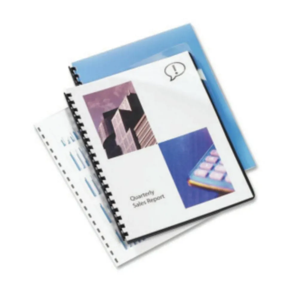 GBC ClearView Standard Presentation Covers, 8 3/4" x 11 1/4", Clear, Box Of 100