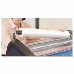 GBC EZLoad NAP II Low Temp Laminating Roll Film - Laminating Pouch/Sheet Size: 25"x 250 ft x 3 mil Thickness - Glossy - 1" Core - Clear - 2 / Carton