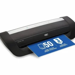 GBC Fusion 7000L 12" Laminator, 1 Min Warm-Up, 3-10 Mil, Includes 50 EZUse Laminating Pouches