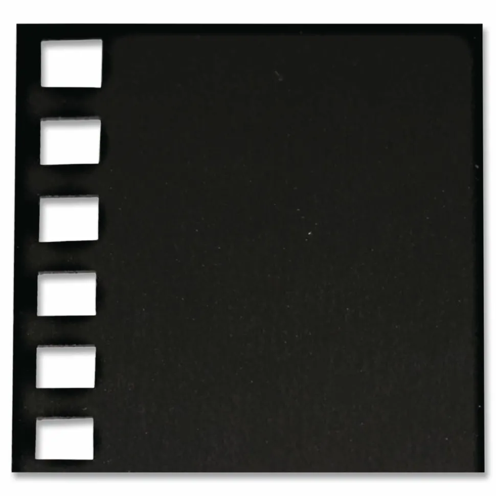 GBC IMPACT Solid Plastic Binding Covers, 8 1/2" x 11", Black, Pack Of 50