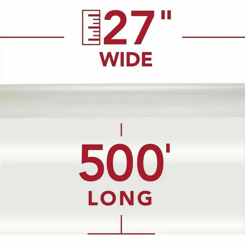 GBC Laminating Film Rolls, 1.5 mil, 27" x 500', Pack Of 2