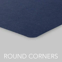 GBC Linen Textured Standard Presentation Covers for Binding Systems, Paper, Round Corners, 11.25 x 8.75, Navy, 50/Pack