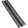 GBC ProClick Easy Edit Spines for 11 x 8.5 Documents, 32 Rings, 0.31" (45-Sheet) Capacity, Black, 100/Box