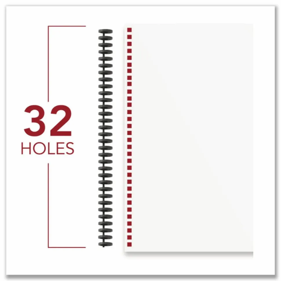 GBC ProClick Presentation Paper, 96 Bright, 32-Hole. 24 lb Bond Weight, 8.5 x 11, White, 250/Pack
