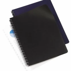 GBC Regency Round Corners Presentation Binding Covers, 8 3/4" x 11 1/4", Navy, Box Of 200