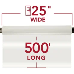 GBC Roll Laminating Film, 25" x 500', Clear, 3000004EZ, Pack Of 2