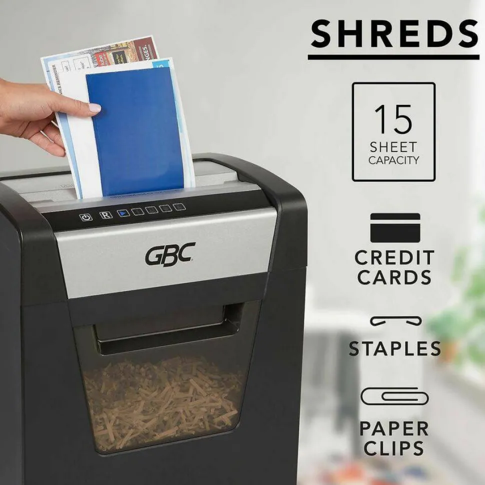 GBC ShredMaster SX15-06 Super Cross-Cut Shredder