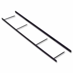 GBC VeloBind Reclosable Spines for 11 x 8.5 Documents, 4 Pins, 1.25" (200-Sheet) Capacity, Blue, 25/Pack