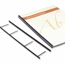 GBC VeloBind Reclosable Spines for 11 x 8.5 Documents, 4 Pins, 1.25