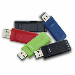 32GB Store 'n' Go USB Flash Drive - 5pk - Assorted