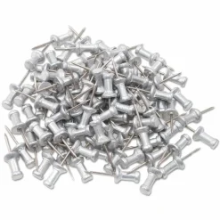 Gem Office Products Aluminum Pushpins - 0.5