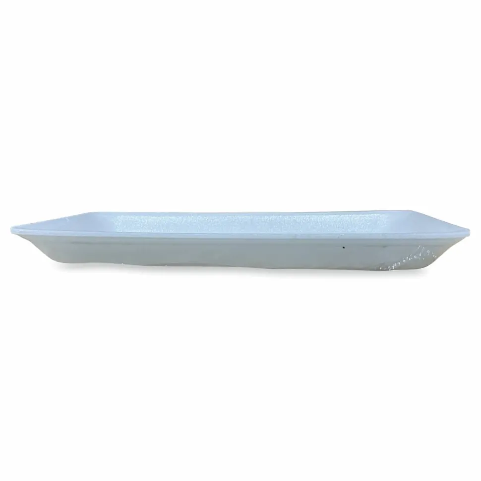 GEN Meat Trays, #15P, 1-3/8”H x 14-1/2”W x 7-15/16”D, White, Pack Of 200 Trays