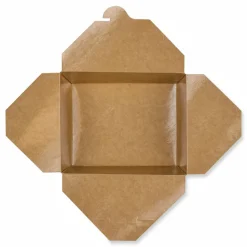 GEN Reclosable Kraft Take-Out Box, 54 oz, 8.51 x 6.3 x 1.8, Brown, Paper, 200/Carton