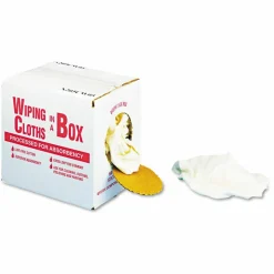 General Supply Multipurpose Reusable Wiping Cloths, Cotton, 5 lb Box, Assorted Sizes and Colors