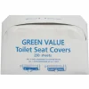 GEN Half-Fold Toilet Seat Covers, 14.75 x 16.5, White, 5,000/Carton