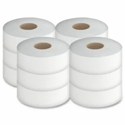 GEN JRT Jumbo Bath Tissue, Septic Safe, 2-Ply, 3.5